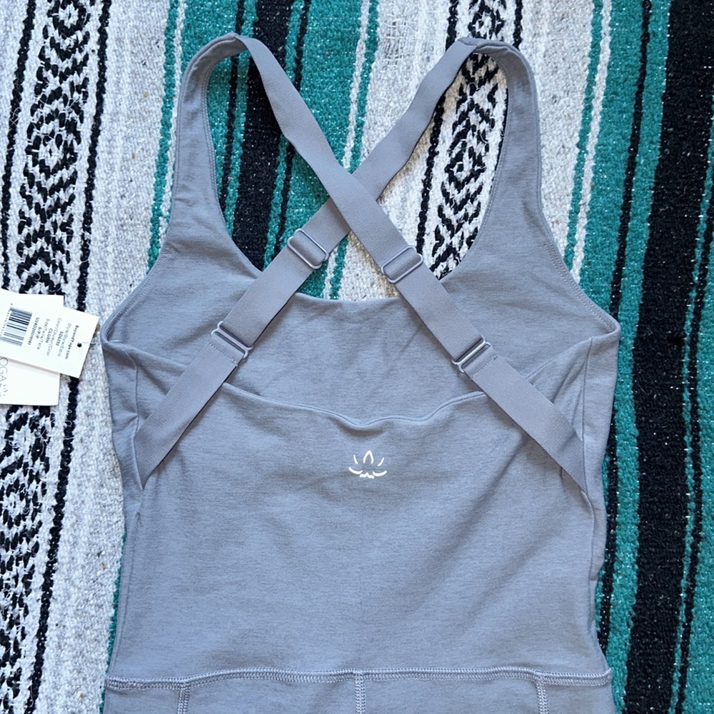 Beyond Yoga *NWT* Women's Spacedye Get Up & Go Pocket Biker Jumpsuit - Picture 7 of 12